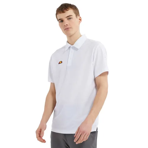 ellesse Mens Bertola Polo Shirt - White - XXL