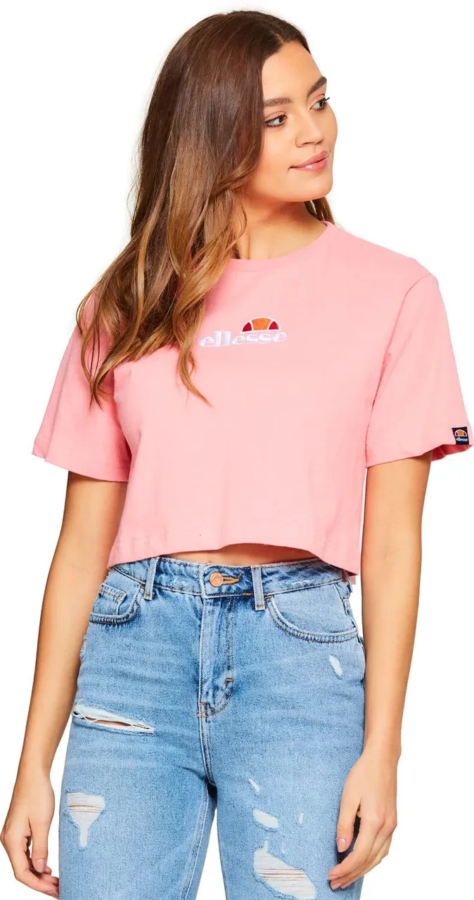 ellesse Women's Fireball Cropped T-shirt Crop T shirt