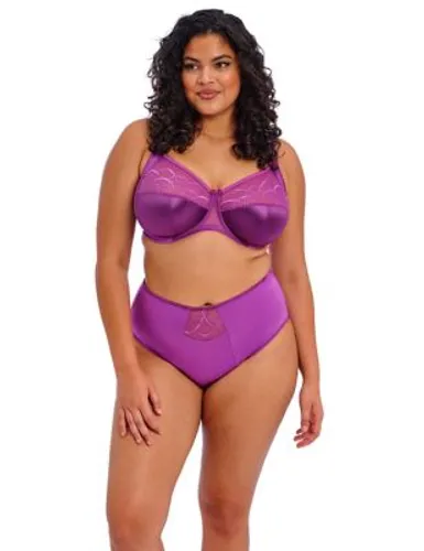 Elomi Womens Cate Full Briefs - XL - Purple, Purple