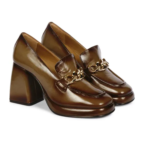 Emanuelle Vee , Loafers ,Brown female, Sizes:
