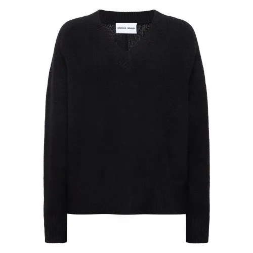 Emerson Renaldi , V-neck sweater ,Black female, Sizes: