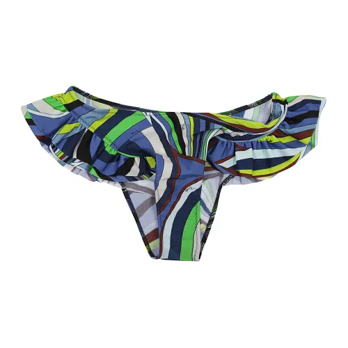 Emilio Pucci , Bikini`s Panties - Lycra ,Green female, Sizes: