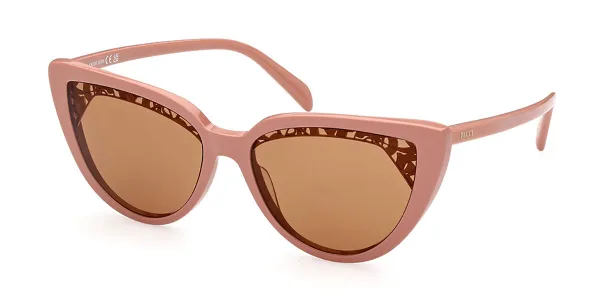 Emilio Pucci EP0183 45E Women's Sunglasses Brown Size 58