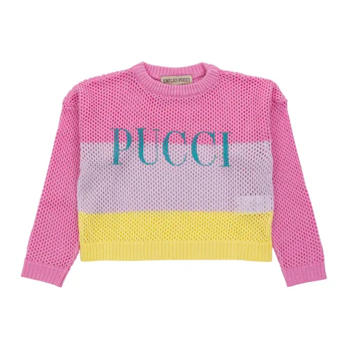 Emilio Pucci , Sweater ,Pink female, Sizes: