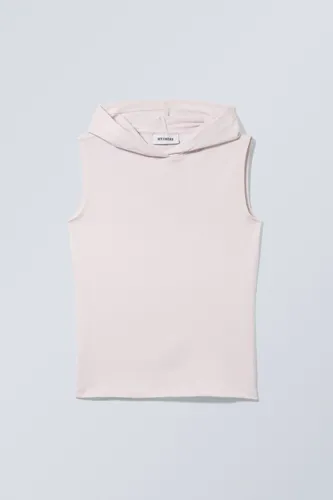 Emily Hooded Tank Top - Pink