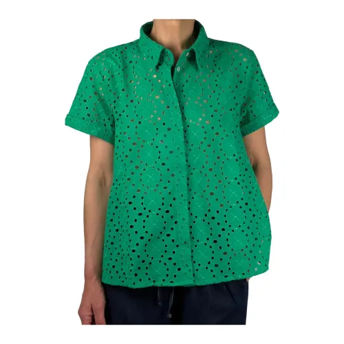 Emme DI Marella , Shirts ,Green female, Sizes: