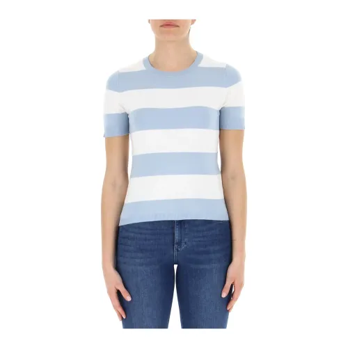 Emme DI Marella , T-Shirts ,Blue female, Sizes: