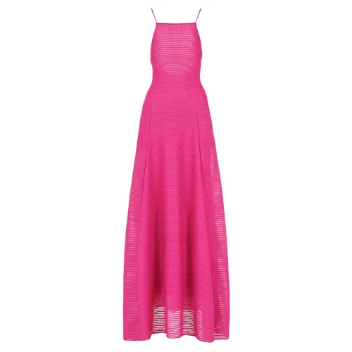 Emporio Armani , 3D2A7J-2Jjhz Long Dresses ,Pink female, Sizes: