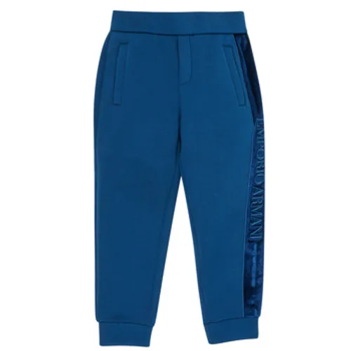 Emporio Armani  6H4P84-1JDSZ-0975  boys's Children's Sportswear in Blue