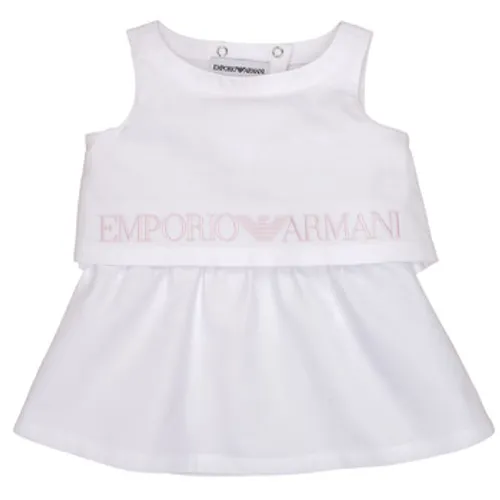 Emporio Armani  Alberic  girls's Children's dress in White