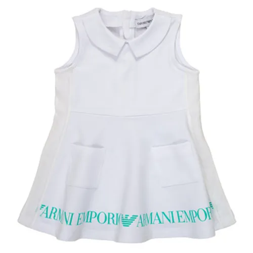 Emporio Armani  Apollinaire  girls's Children's dress in White