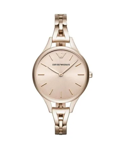 Emporio Armani AR11055 Womens Watch - Gold Stainless Steel - One Size