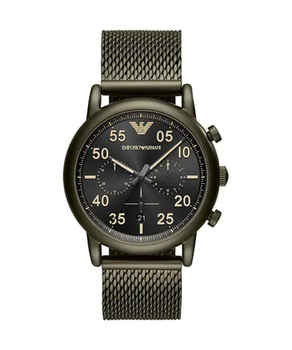 Emporio Armani AR11115 Womens Watch - Black Stainless Steel - One Size