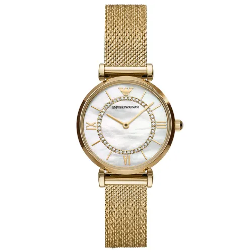 Emporio Armani AR11321 Gold Gianni T-Bar Ladies Watch