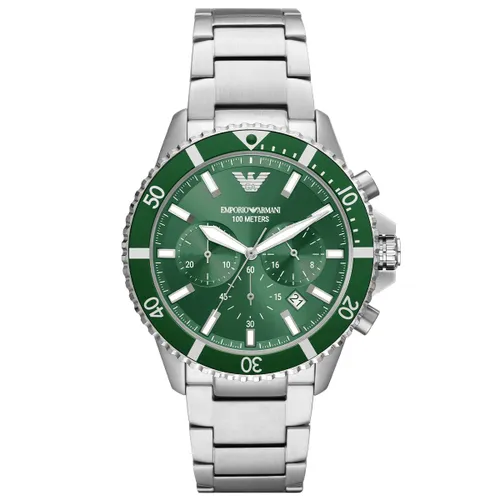 Emporio Armani AR11500 Diver Green Men’s Watch