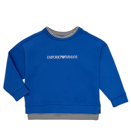 Emporio Armani  Aurèle  boys's Children's sweatshirt in Blue