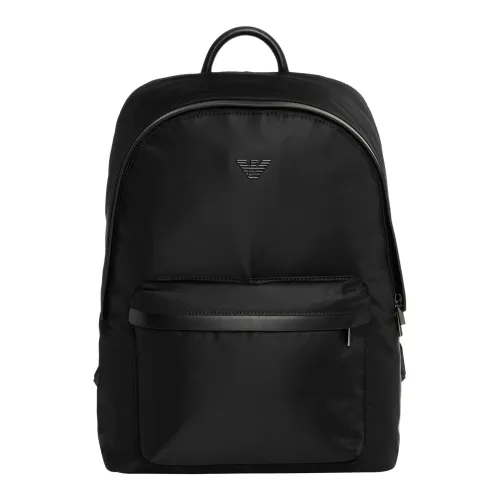 Emporio Armani , Backpack ,Black male, Sizes: ONE SIZE
