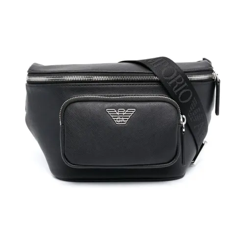 Emporio Armani , Belt bag ,Black male, Sizes: ONE SIZE