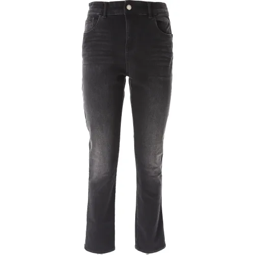 Emporio Armani , Black Jeans by Armani ,Black female, Sizes: