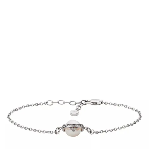 Emporio Armani Bracelets - Stainless Steel Bracelet - silver - Bracelets for ladies