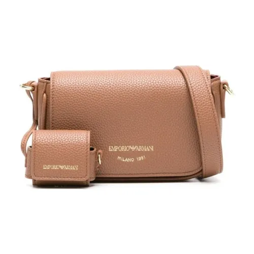 Emporio Armani , Casual Mini Bag in Brown ,Brown female, Sizes: ONE SIZE