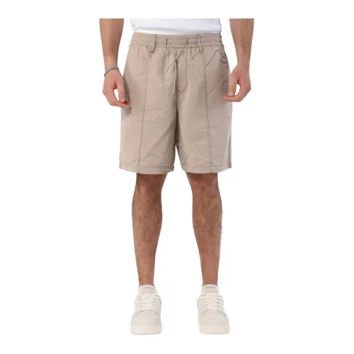 Emporio Armani , Casual Shorts ,Beige male, Sizes: