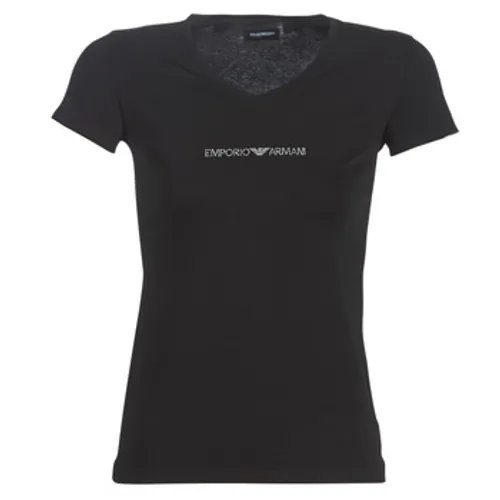 Emporio Armani  CC317-163321-00020  women's T shirt in Black