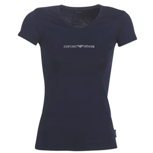 Emporio Armani  CC317-163321-00135  women's T shirt in Blue