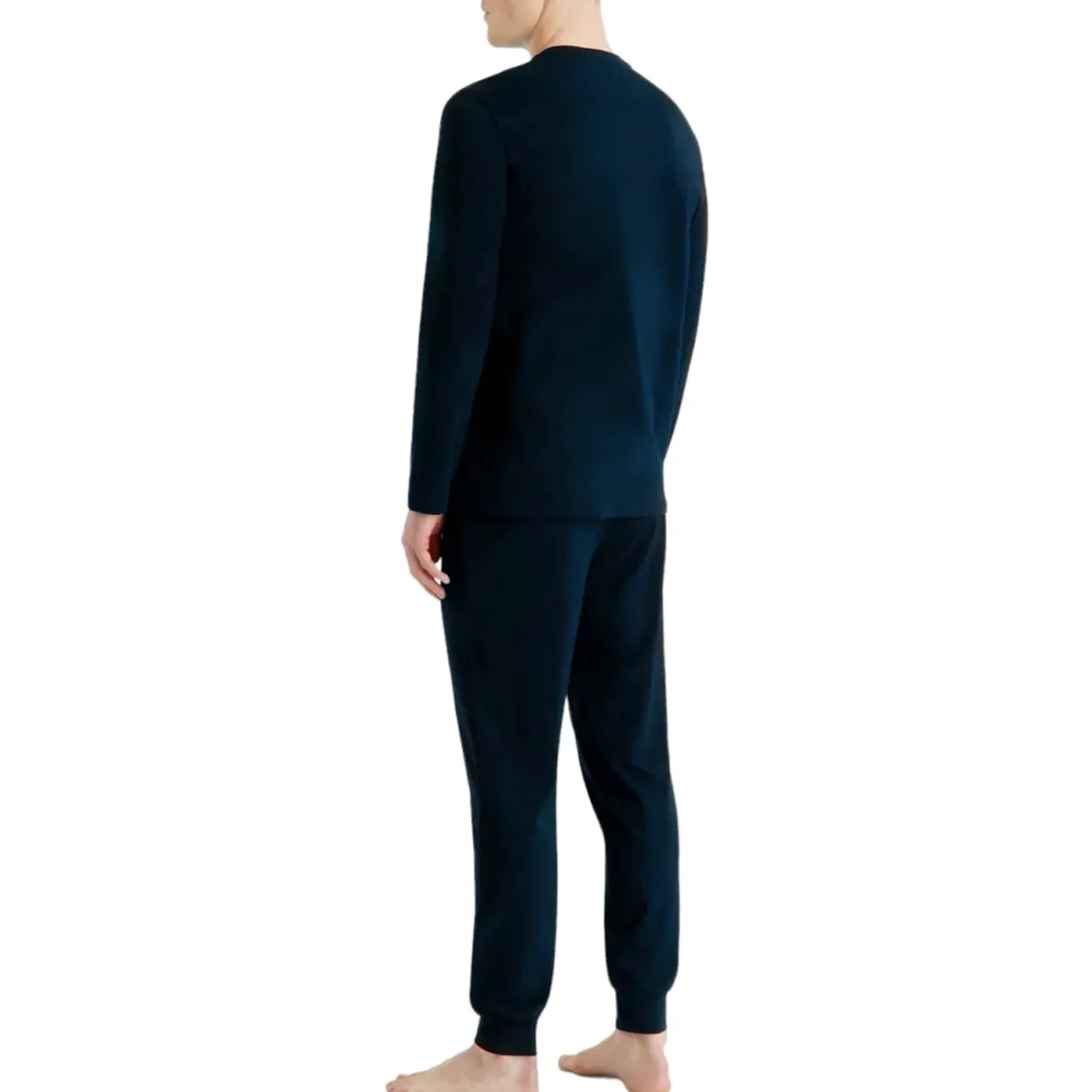 Emporio Armani , Cotton Comfort Fit Pyjama ,Blue male, Sizes: