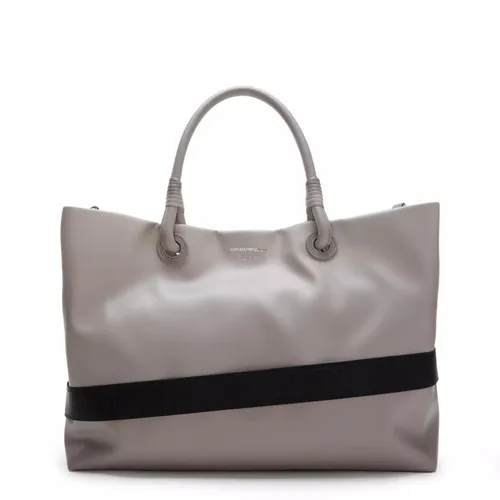 Emporio Armani Crossbody Bags - Emporio Armani Piombo Graue Handtasche Y3D238-Y474 - grey - Crossbody Bags for ladies