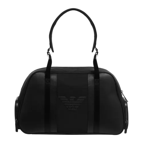 Emporio Armani , Duffle bag ,Black male, Sizes: ONE SIZE