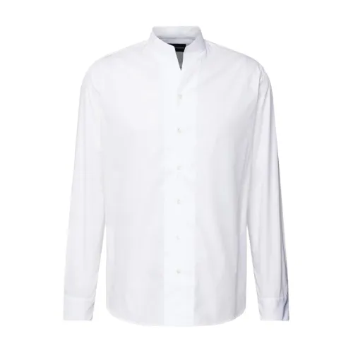 Emporio Armani , E31Cm3-011F1 Casual Shirts ,White male, Sizes: