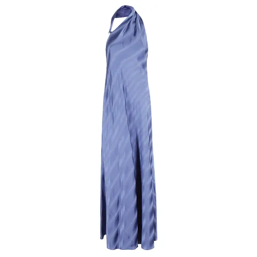 Emporio Armani , E3Na20-F2136 Long Dresses ,Blue female, Sizes: