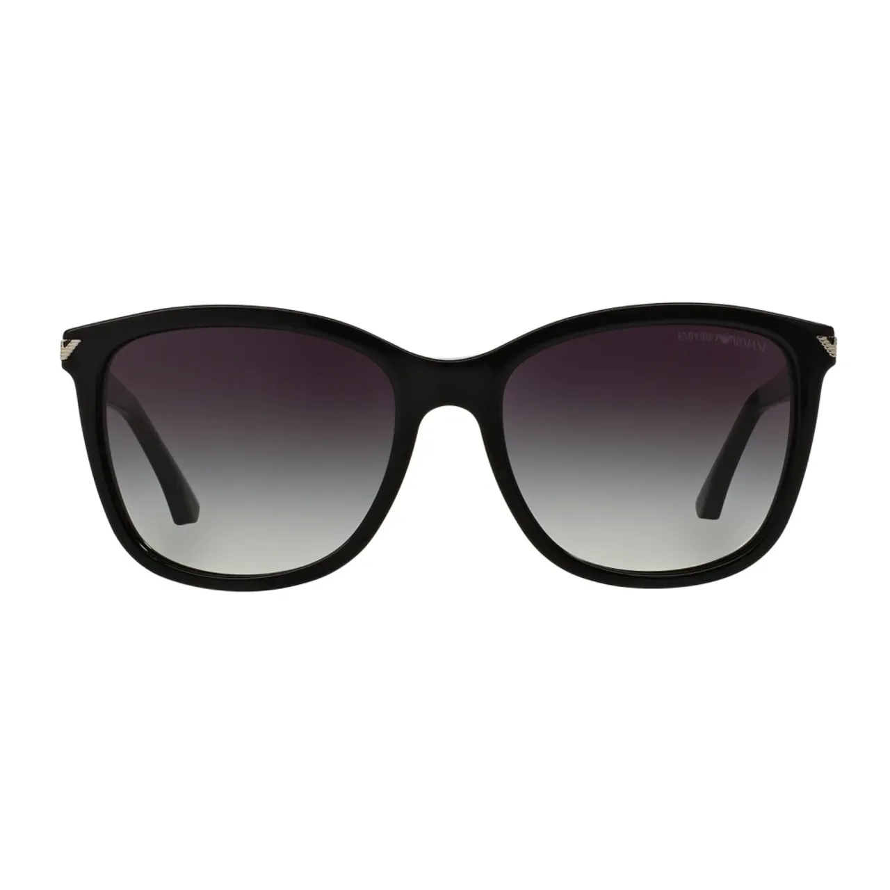 Emporio Armani , EA 4060 50178G 56 Sunglasses - Shiny Black ,Black female, Sizes: