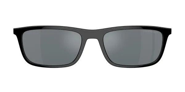 Emporio Armani EA4160C Clip-On Only 50176G Men's Sunglasses Black Size 55
