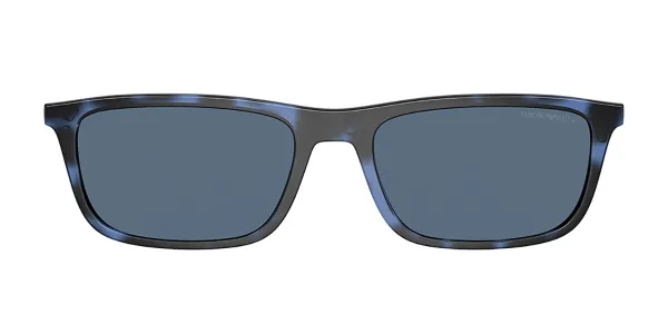 Emporio Armani EA4160C Clip-On Only 514580 Men's Sunglasses Tortoiseshell Size 55