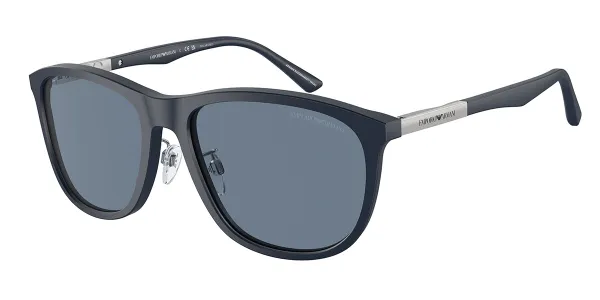 Emporio Armani EA4201F Asian Fit Polarized 50882V Men's Sunglasses Blue Size 58