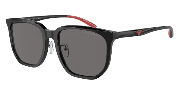 Emporio Armani EA4215D Asian Fit Polarized 501781 Men's Sunglasses Black Size 56