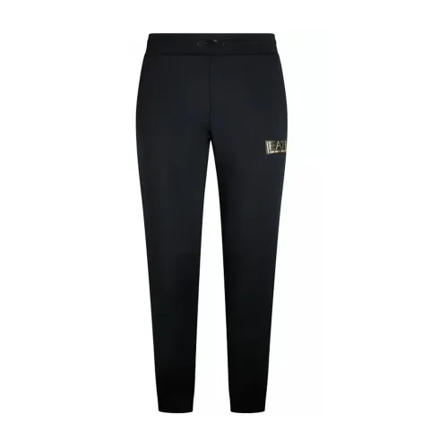 Emporio Armani EA7 , Black Trousers - EA7 ,Black male, Sizes: