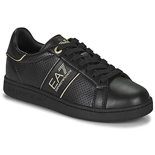 Emporio Armani EA7  CLASSIC SEASONAL  women's Shoes (Trainers) in Black