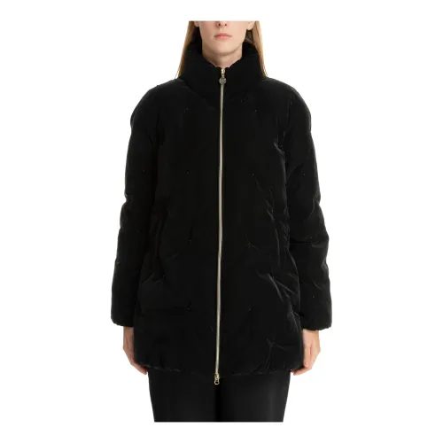 Emporio Armani EA7 , Down jacket ,Black female, Sizes: