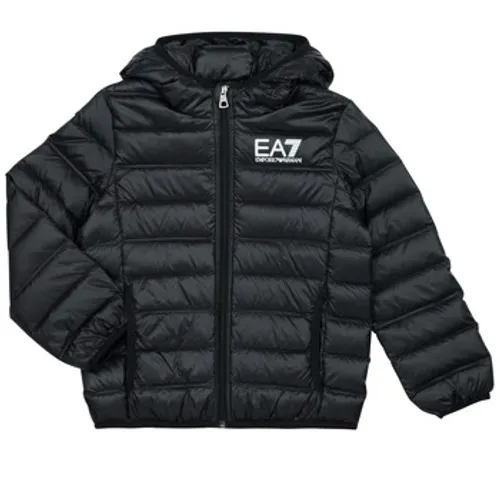 Emporio Armani EA7  DOWN JACKET  boys's Children's Jacket in Black