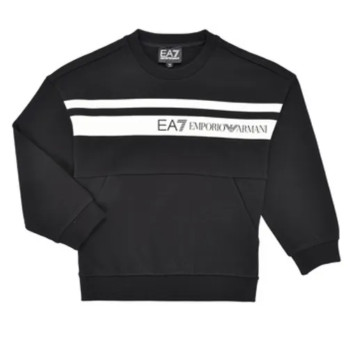 Emporio Armani EA7  FELPA 3DBM64  boys's Children's sweatshirt in Black