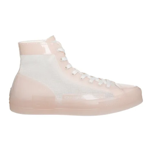 Emporio Armani EA7 , High-top sneakers ,White female, Sizes: