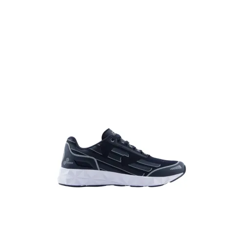 Emporio Armani EA7 , Low Athletic Sneakers - Black ,Black male, Sizes: