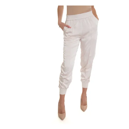 Emporio Armani EA7 , Overalls trousers ,Beige female, Sizes: