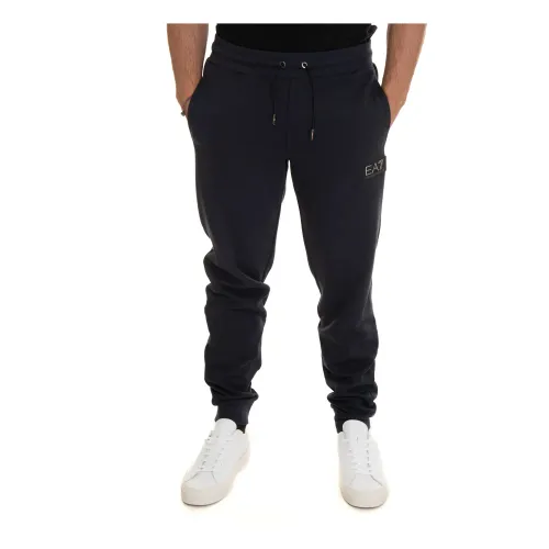 Emporio Armani EA7 , Overalls trousers ,Blue male, Sizes: