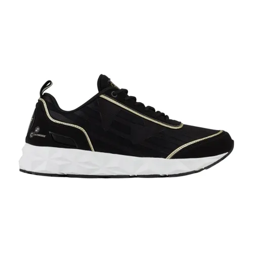 Emporio Armani EA7 , Shoes ,Black male, Sizes: