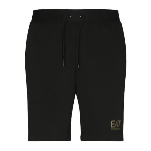 Emporio Armani EA7 , Shorts ,Black male, Sizes:
