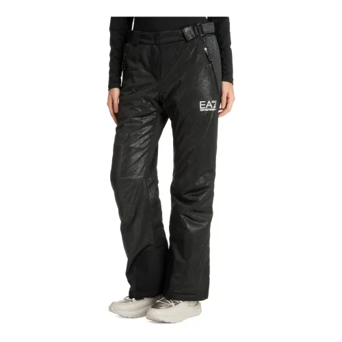 Emporio Armani EA7 , Stratum 7 Ski trousers ,Black female, Sizes: